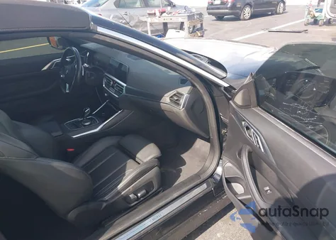 2023 BMW 4 Series 430I из США, поврежденный, VIN WBA23AT03PCL81706